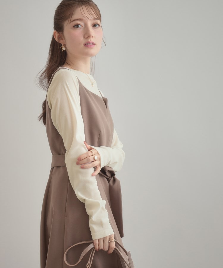 クチュール ブローチ Couture Brooch シアーベロアTシャツ （ブラウン(044)） ブラウン(044)