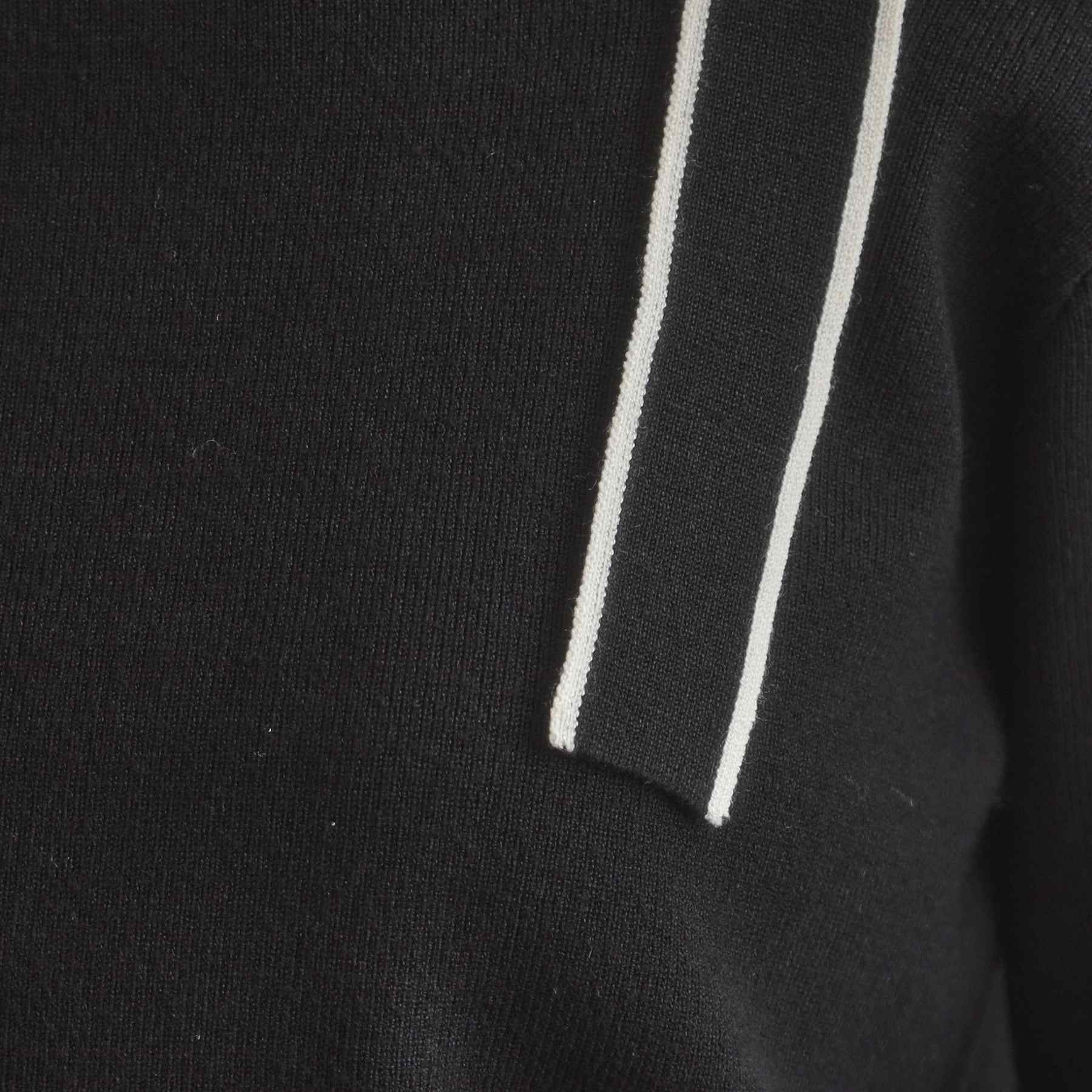 クチュール ブローチ Couture Brooch 配色リボン総針ニットトップス （アイボリー(004)） アイボリー(004)