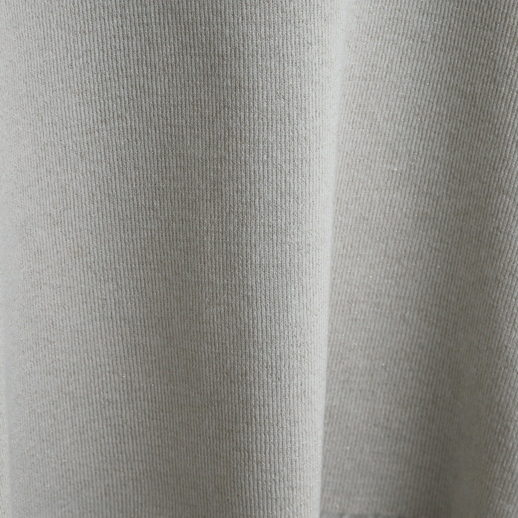 クチュール ブローチ Couture Brooch 前後2WAYラメリブ シアープチフリルニット （ライトグレー(011)） ライトグレー(011)