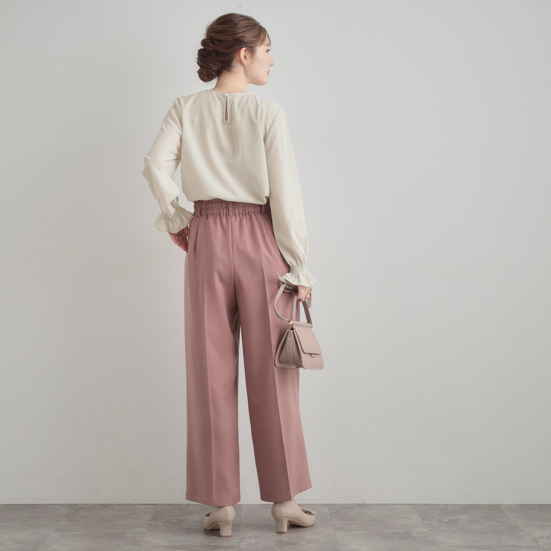 クチュール ブローチ Couture Brooch ラッフルフリルブラウス （ライトグレー(011)） ライトグレー(011)