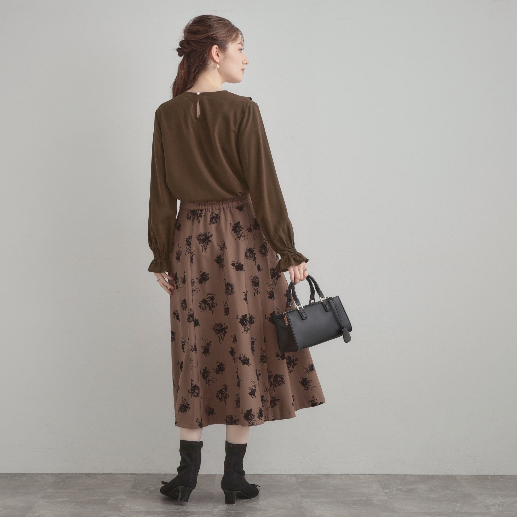 クチュール ブローチ Couture Brooch ラッフルフリルブラウス （ライトグレー(011)） ライトグレー(011)