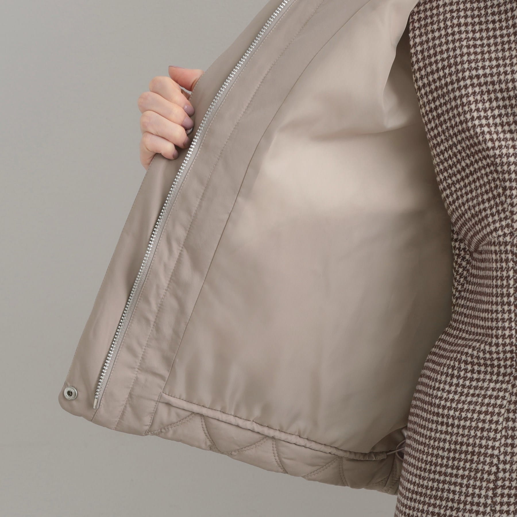 クチュール ブローチ Couture Brooch リボンキルトジャケット （トープ(054)） トープ(054)