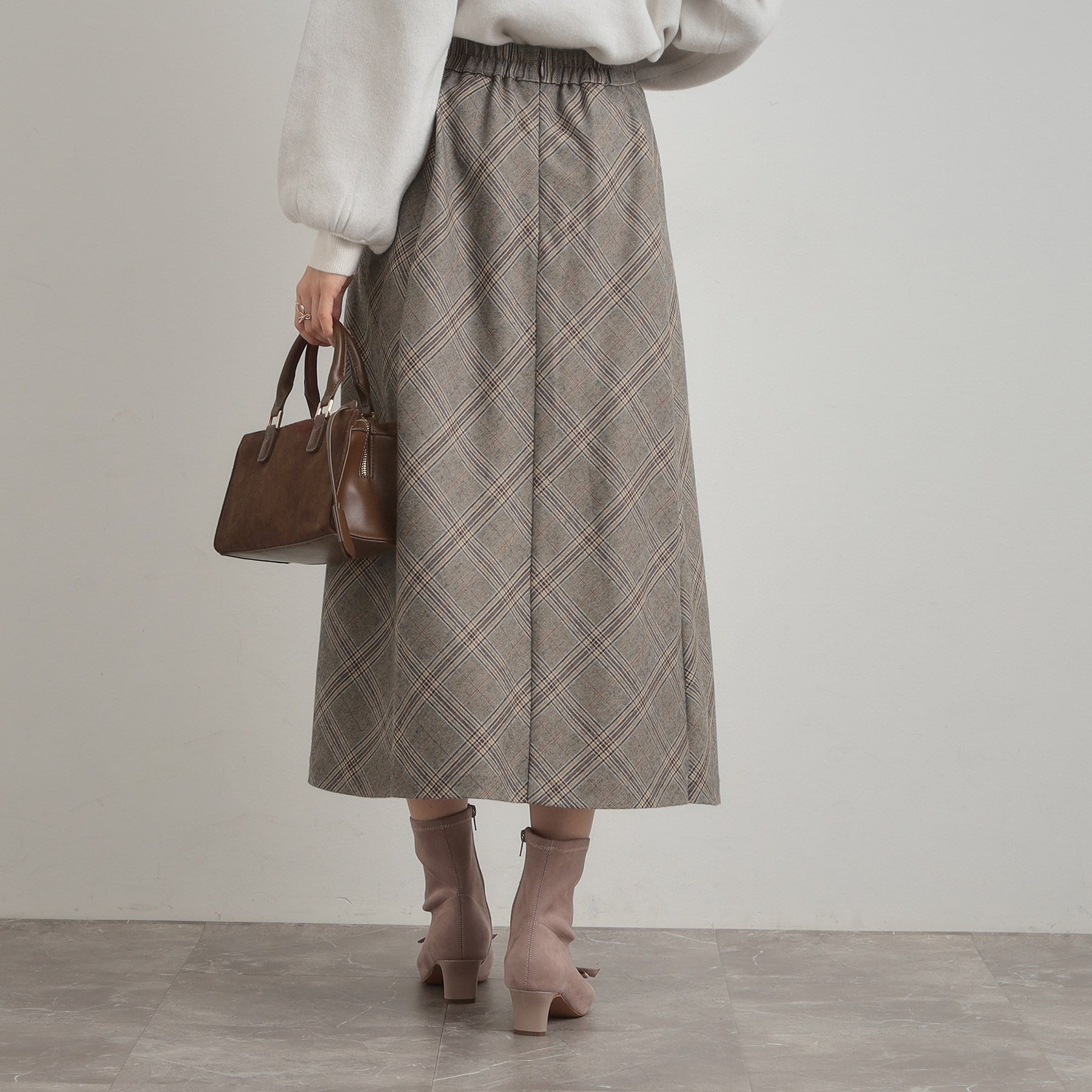 クチュール ブローチ Couture Brooch TRチェックスカート （ブラック(219)） ブラック(219)