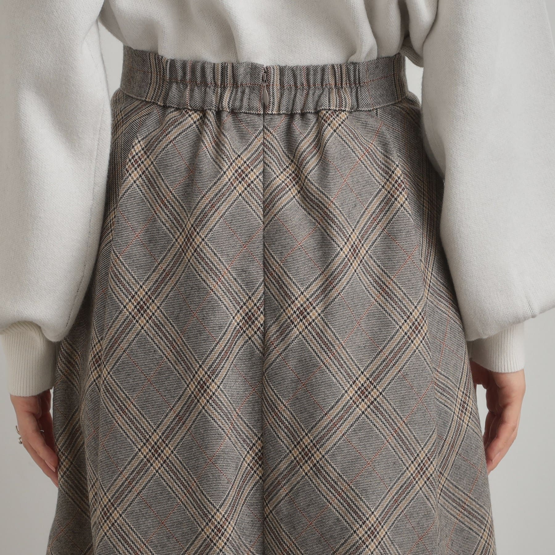 クチュール ブローチ Couture Brooch TRチェックスカート （ブラック(219)） ブラック(219)