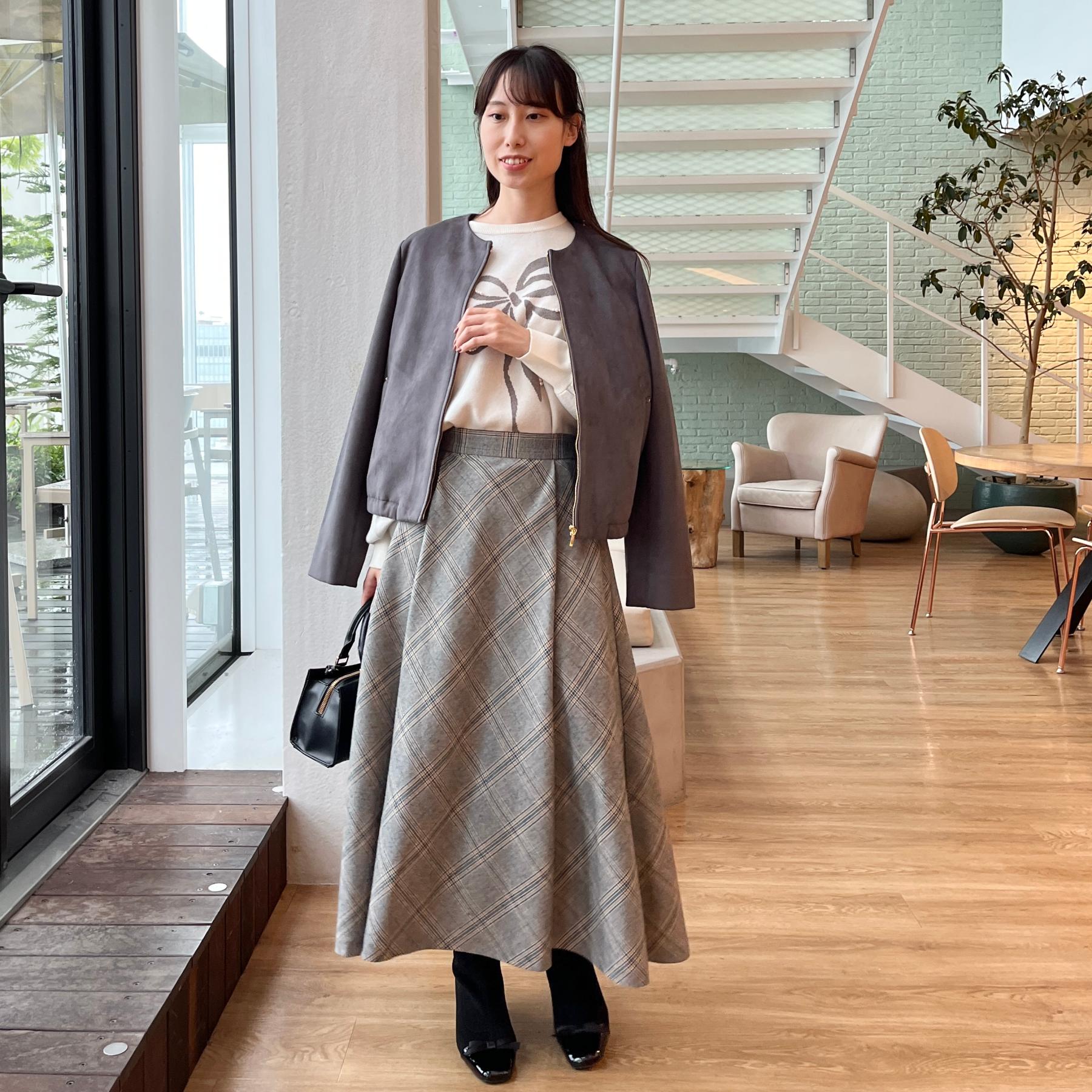 クチュール ブローチ Couture Brooch TRチェックスカート （ブラック(219)） ブラック(219)