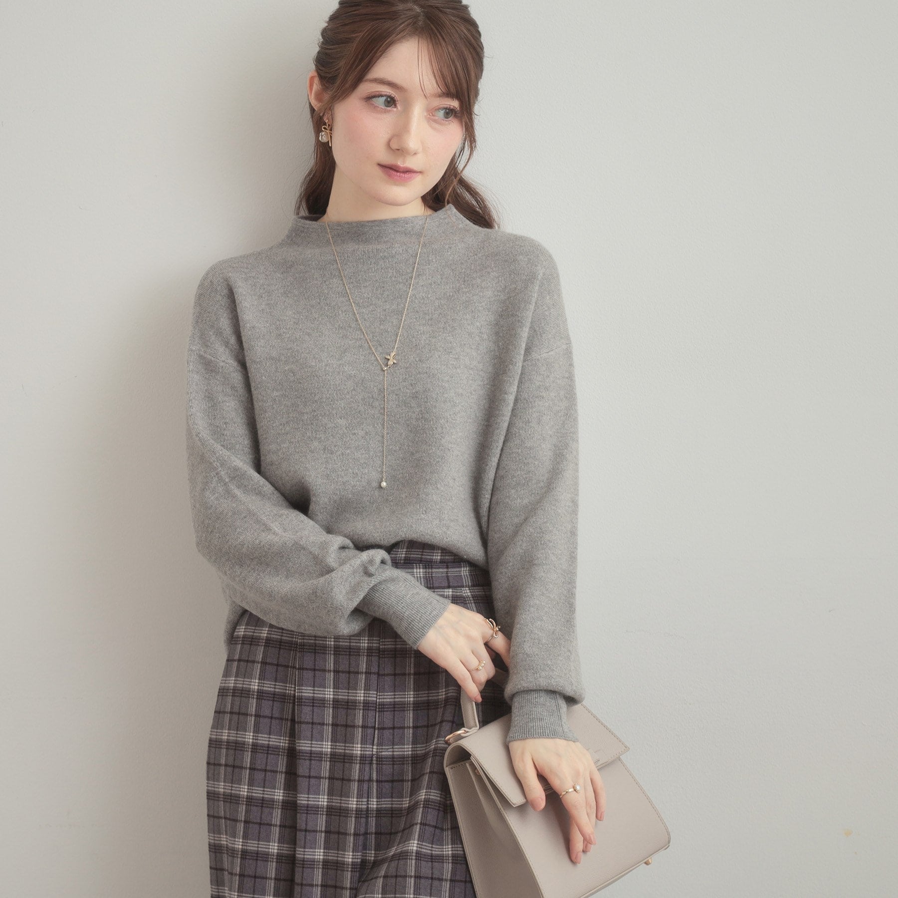 クチュール ブローチ Couture Brooch リッシュアンゴラバックパール調ニット （ブラック(019)） ブラック(019)