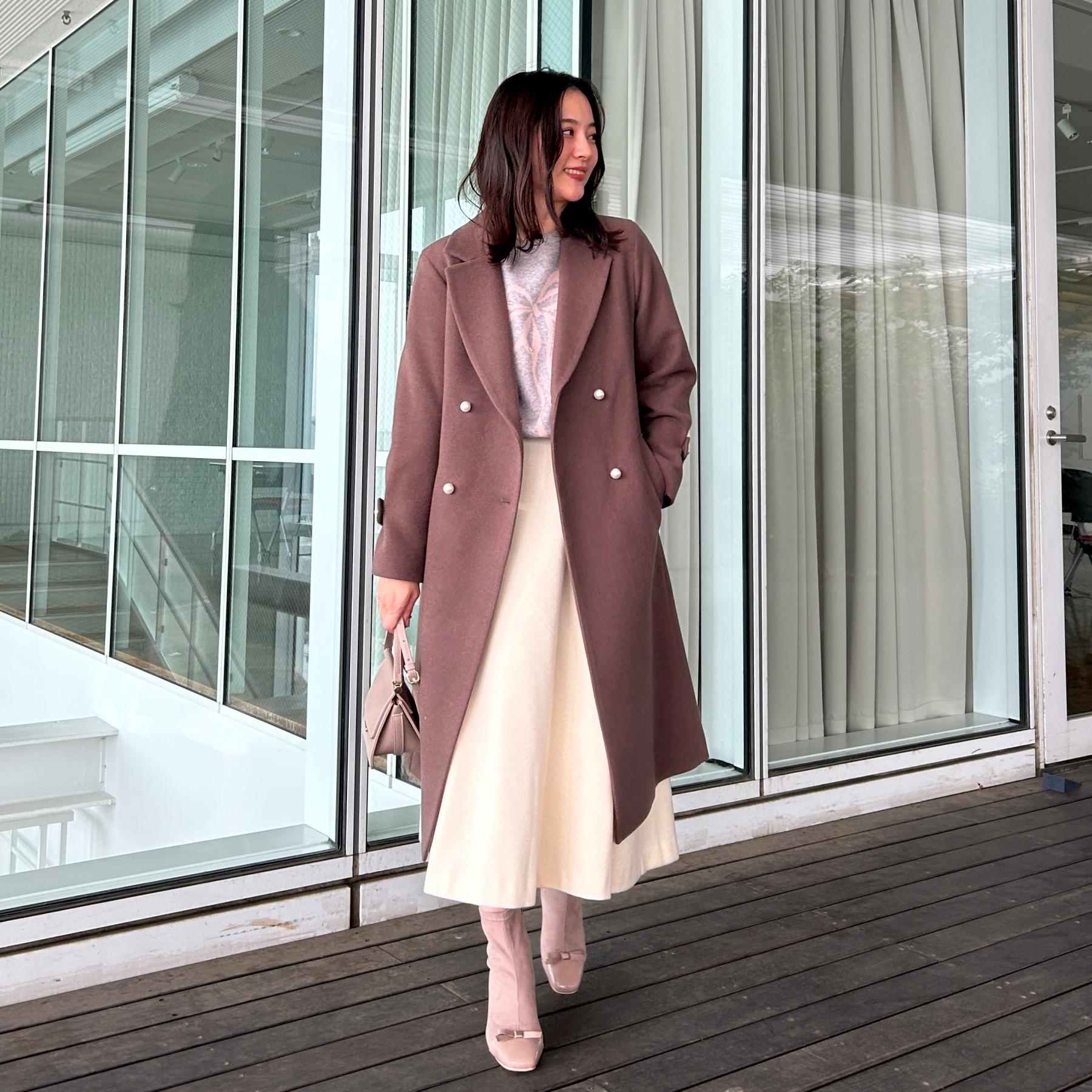 クチュール ブローチ Couture Brooch リボンジャガードニットトップス （オフホワイト(103)） オフホワイト(103)