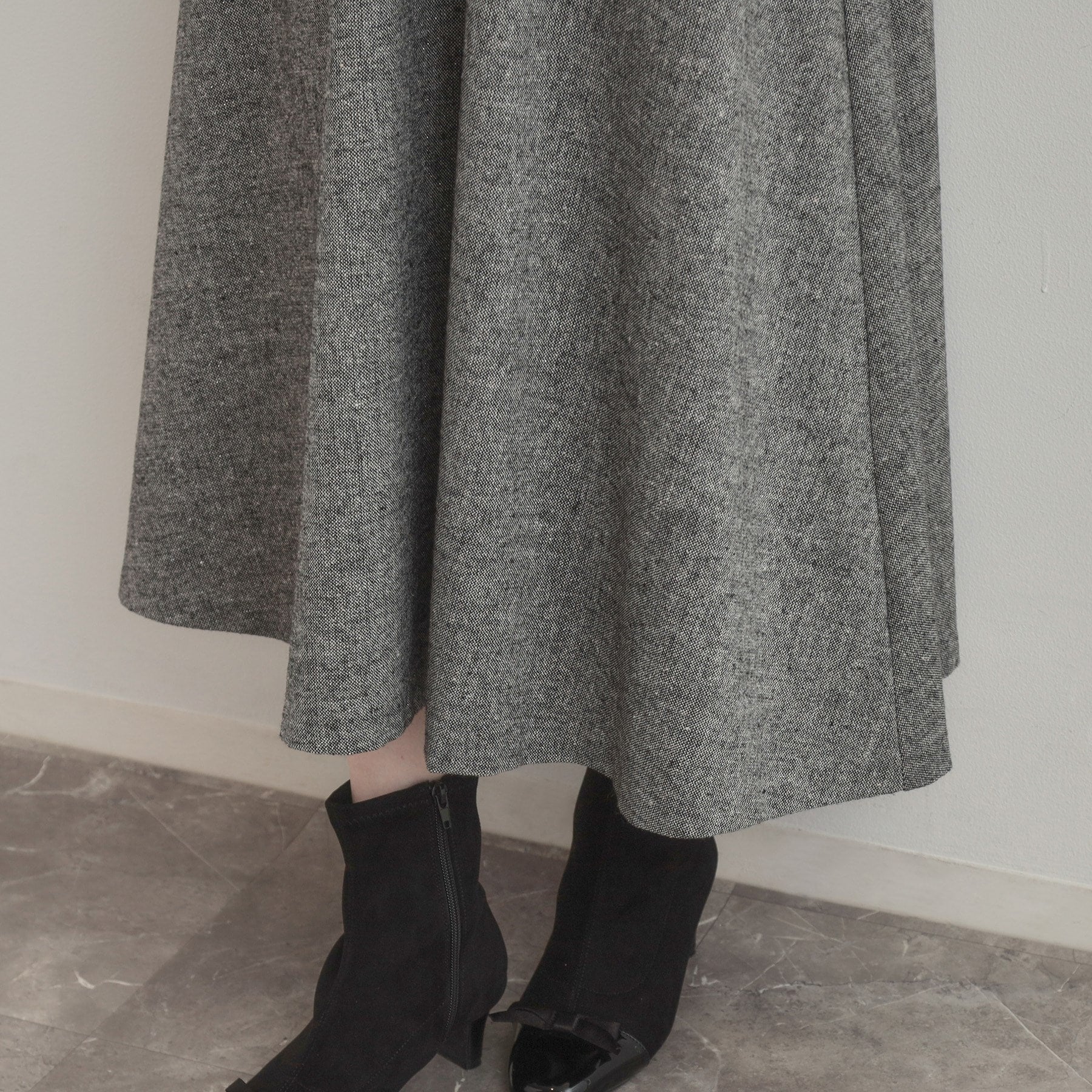 クチュール ブローチ Couture Brooch ラメツイードジャンパースカート （ブラック(019)） ブラック(019)