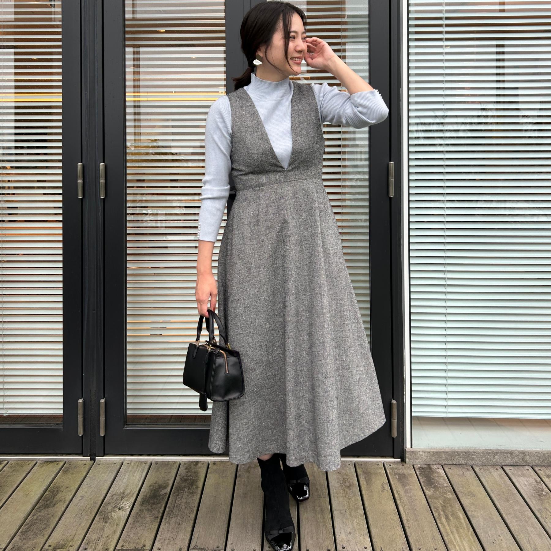 クチュール ブローチ Couture Brooch ラメツイードジャンパースカート （ブラック(019)） ブラック(019)