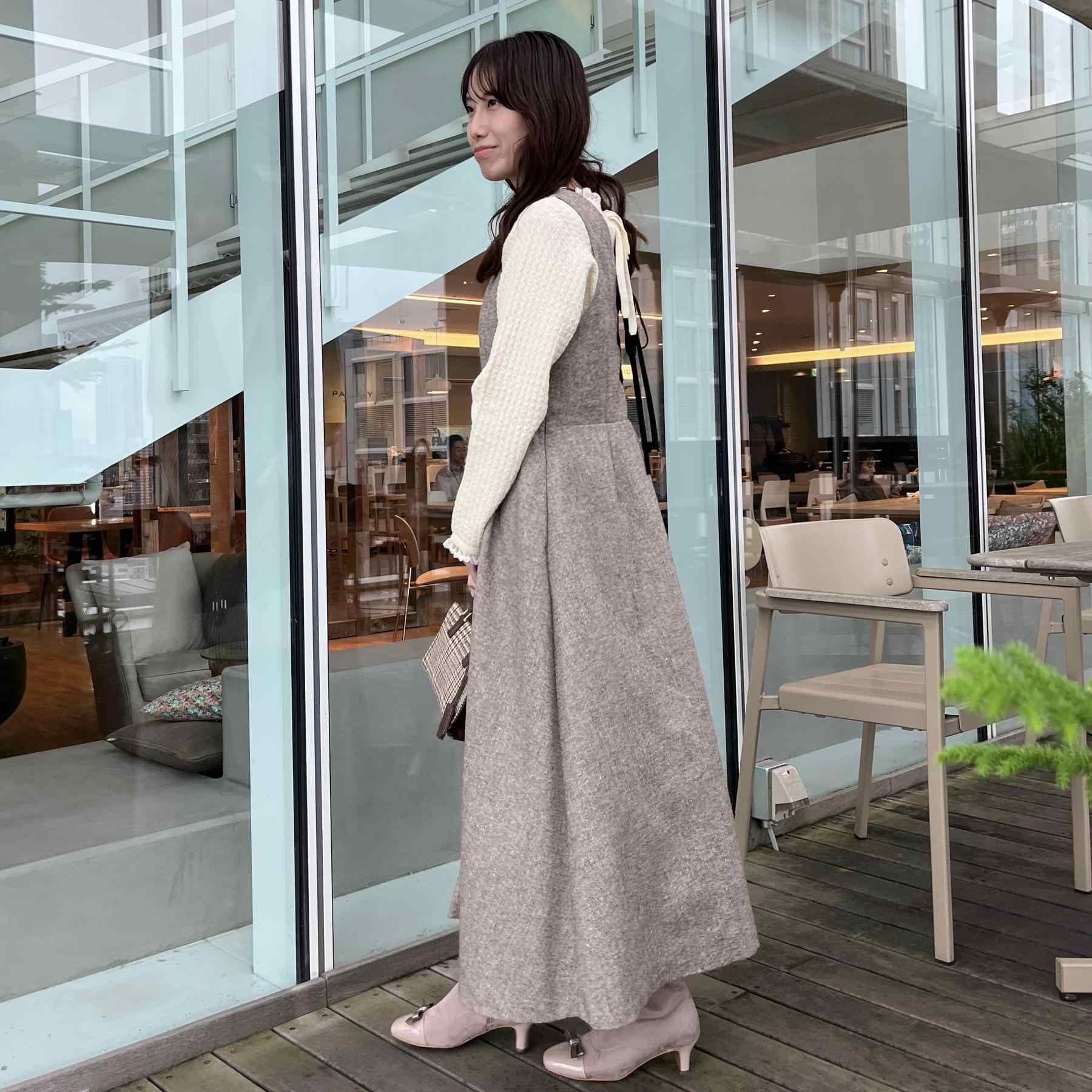 クチュール ブローチ Couture Brooch ラメツイードジャンパースカート （ブラック(019)） ブラック(019)