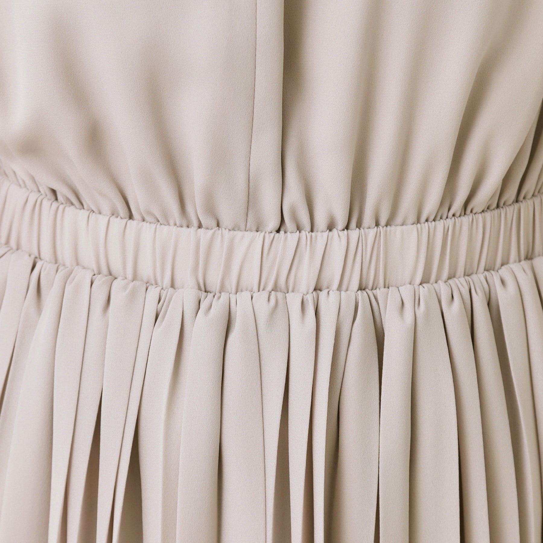 クチュール ブローチ Couture Brooch 配色シフォンプリーツワンピース （ネイビー(094)） ネイビー(094)