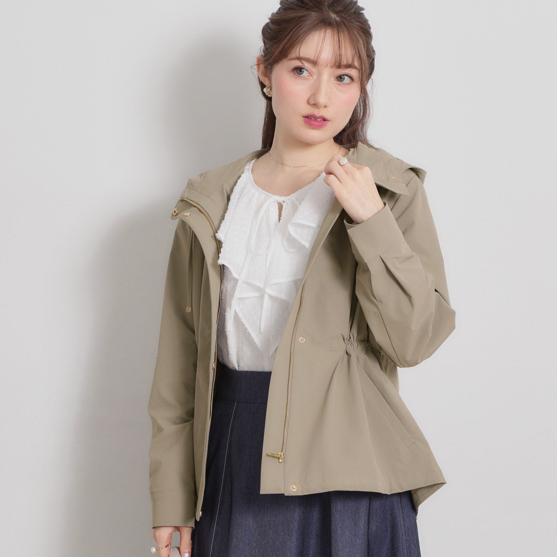 クチュール ブローチ Couture Brooch 愛され撥水マンパ （アイボリー(004)） アイボリー(004)