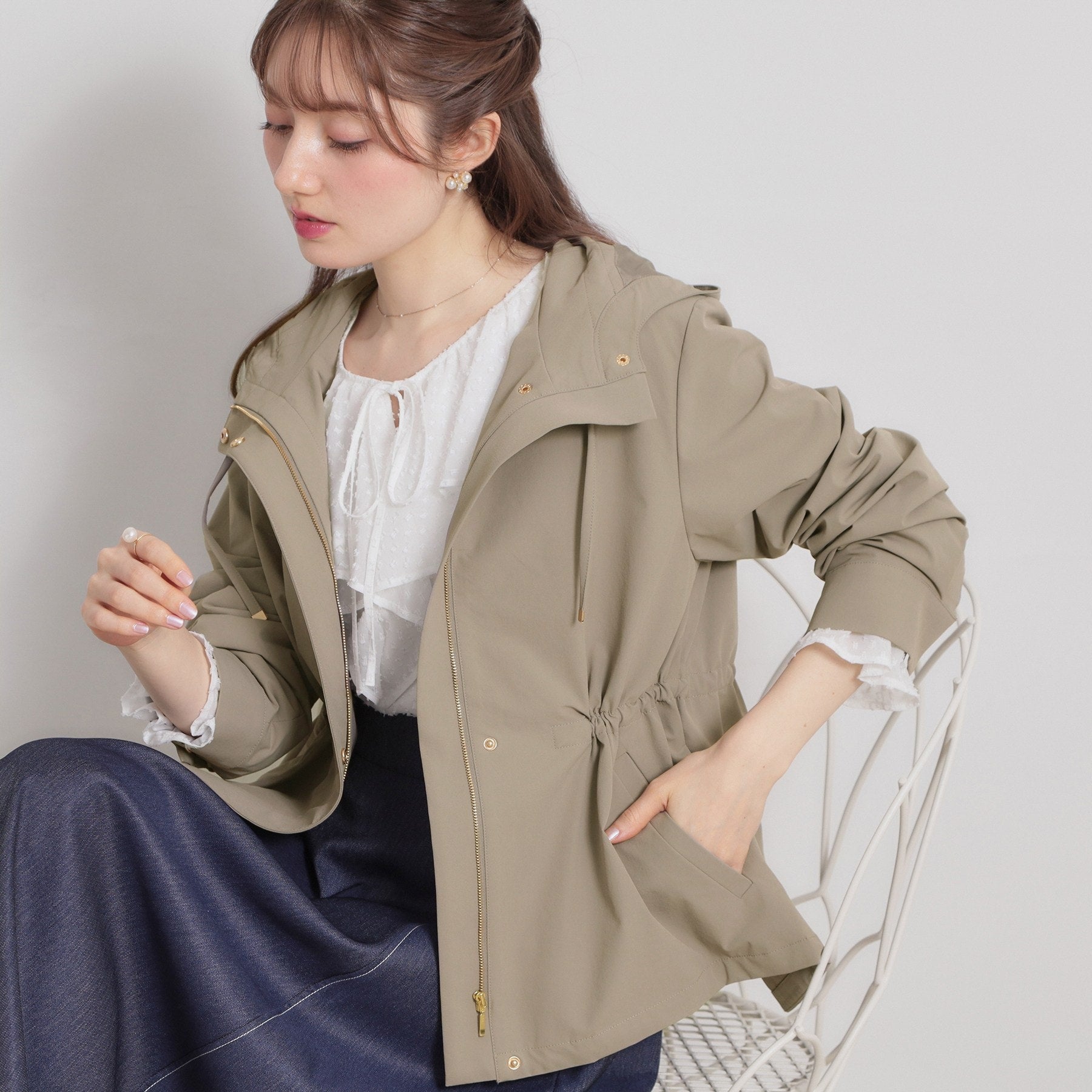 クチュール ブローチ Couture Brooch 愛され撥水マンパ （オリーブグリーン(026)） オリーブグリーン(026)