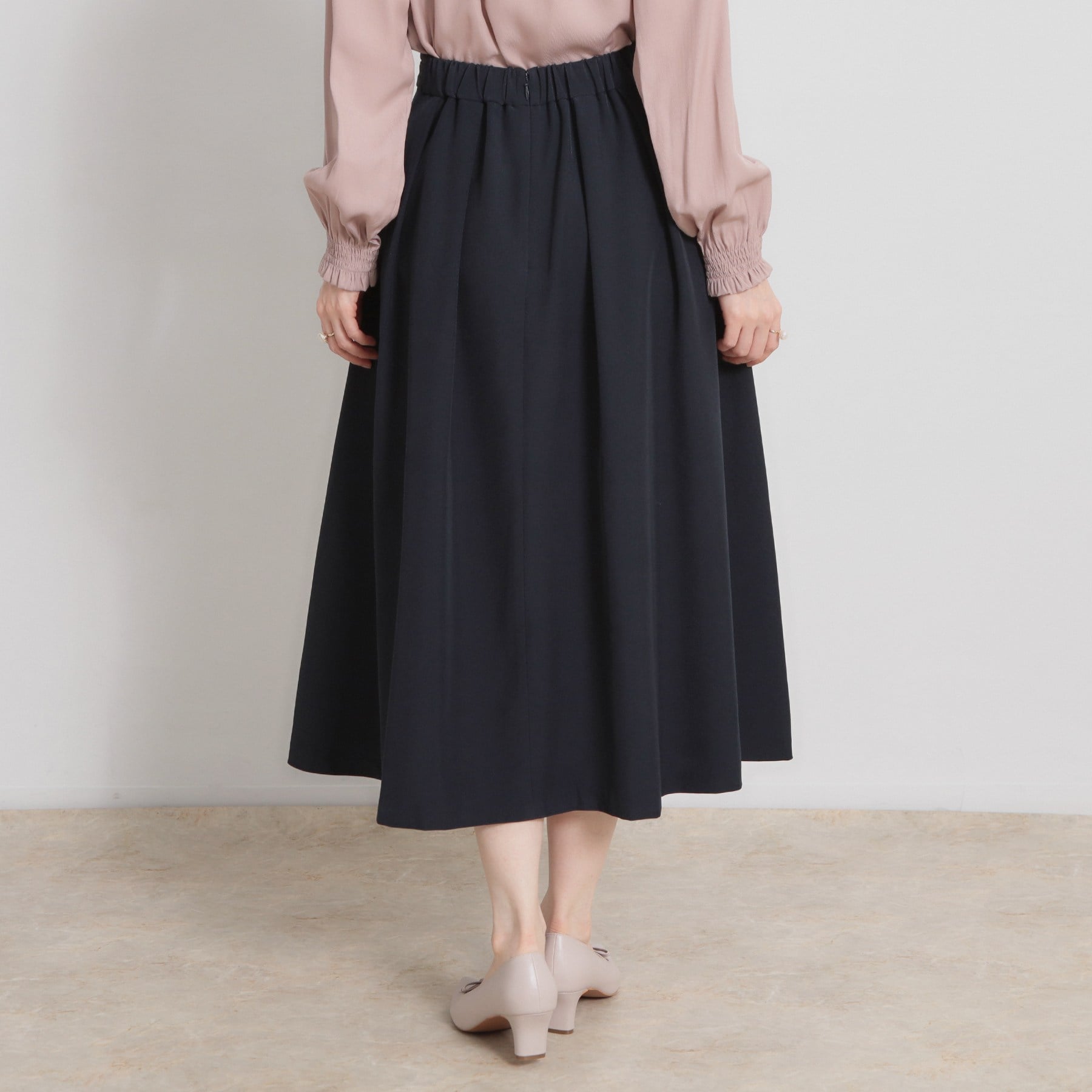 クチュール ブローチ Couture Brooch ビットベルトタックスカート （ネイビー(094)） ネイビー(094)