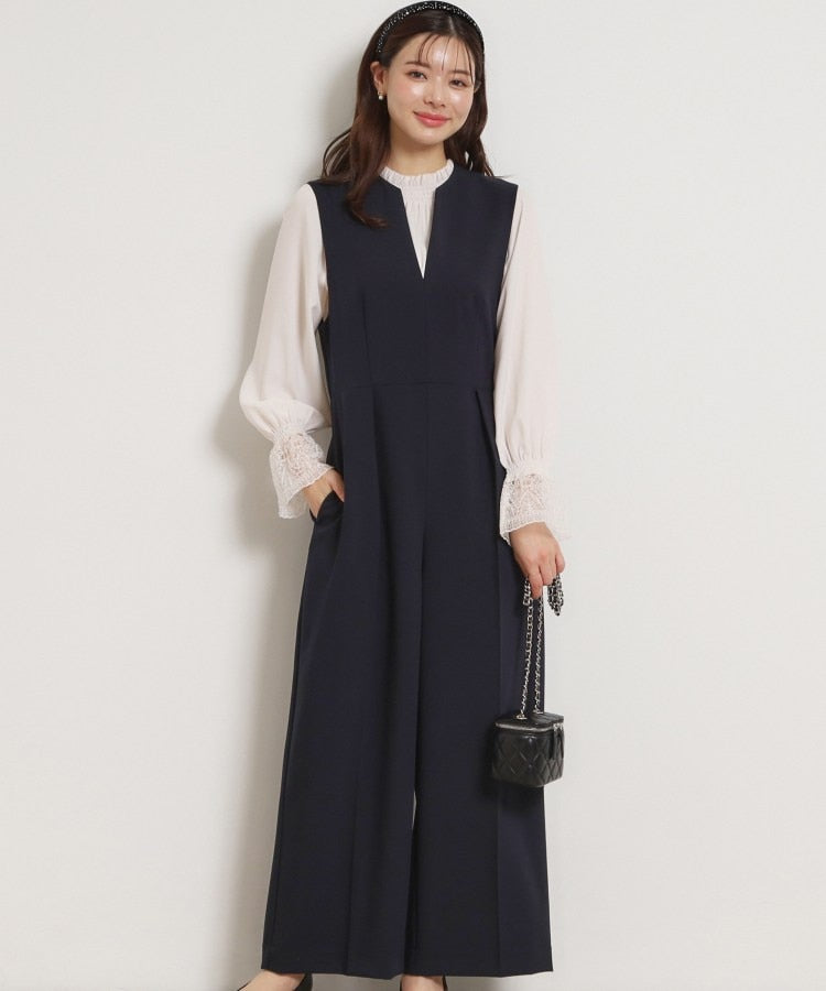 クチュール ブローチ Couture Brooch TRダブルクロスオールインワン （ネイビー(094)） ネイビー(094)