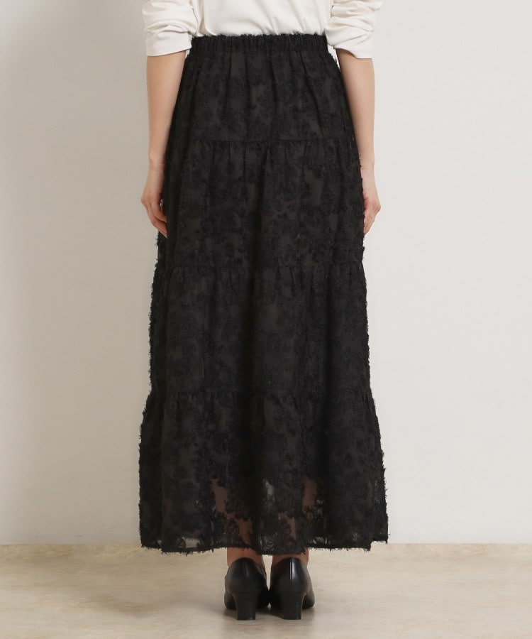 クチュール ブローチ Couture Brooch ティアードフラワーモチーフロングスカート （アイボリー(004)） アイボリー(004)