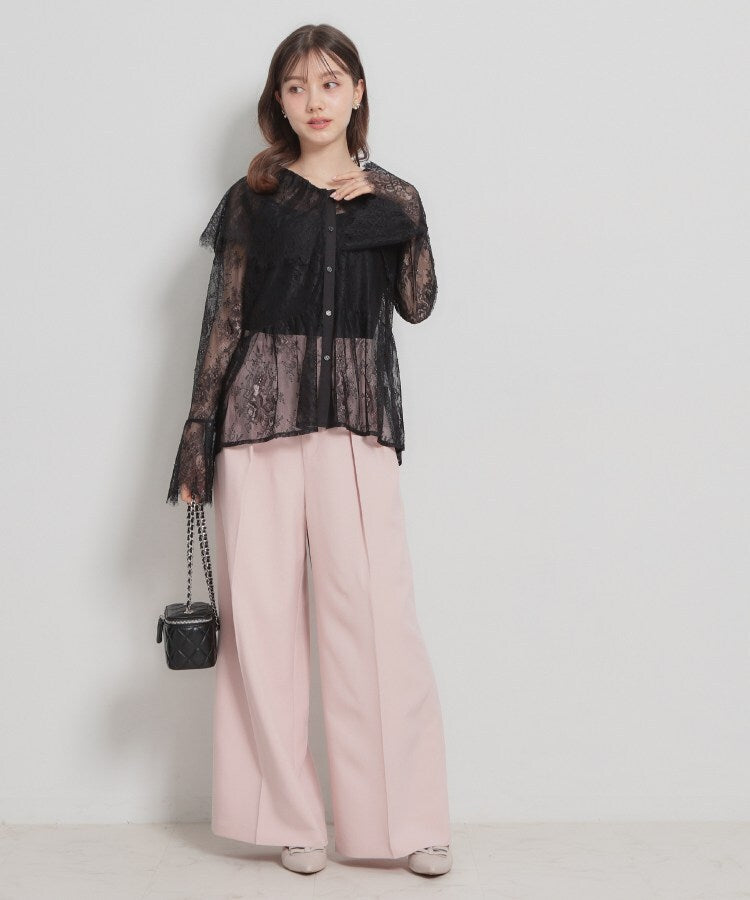 クチュール ブローチ Couture Brooch スカラップレースブラウス （アイボリー(004)） アイボリー(004)