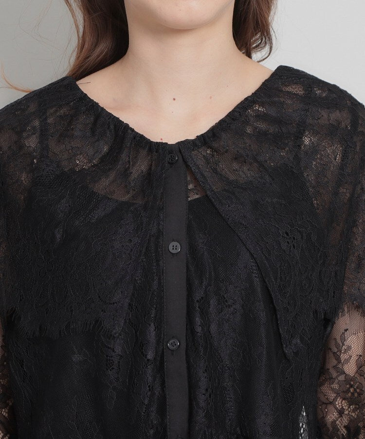 クチュール ブローチ Couture Brooch スカラップレースブラウス （アイボリー(004)） アイボリー(004)
