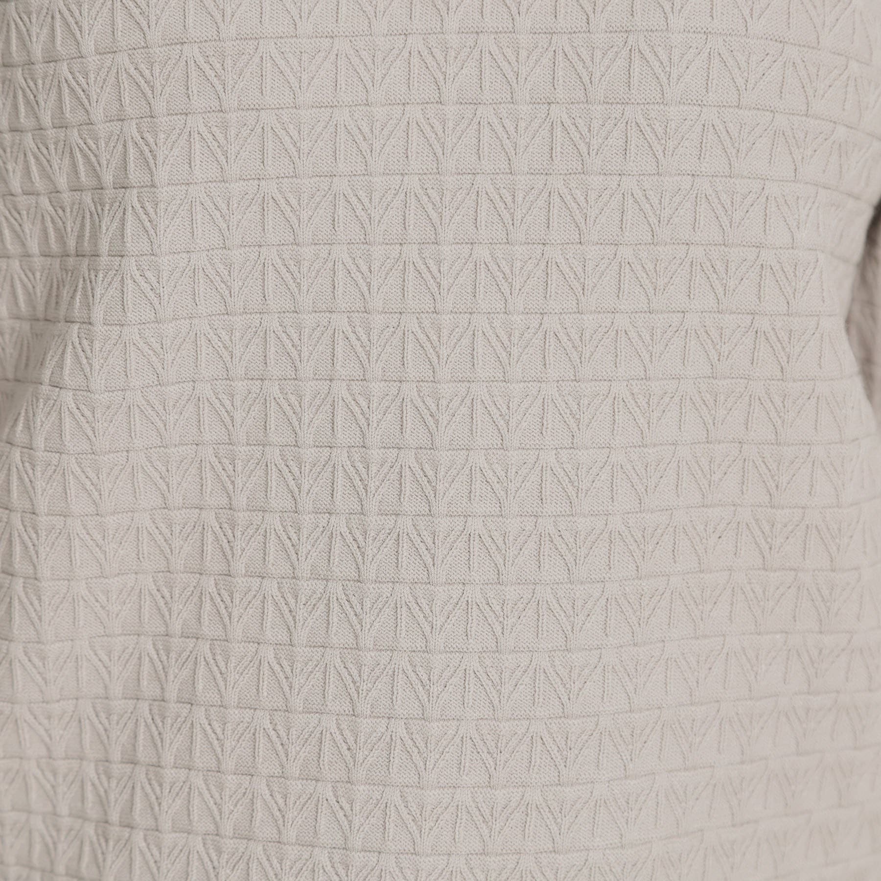 クチュール ブローチ Couture Brooch ビジュー釦ポロニット （オフホワイト(003)） オフホワイト(003)