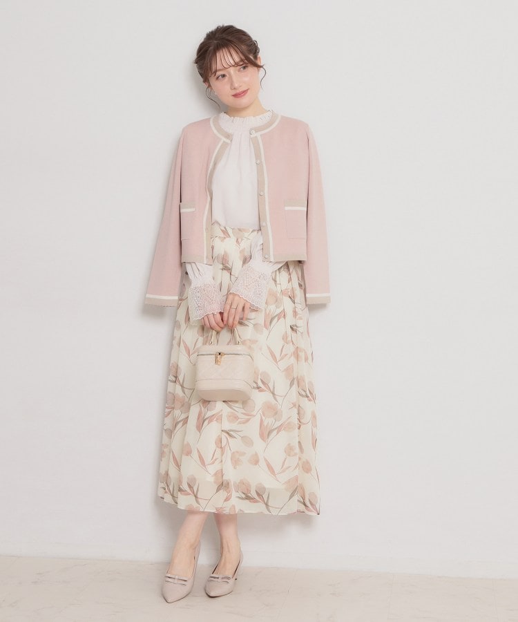 クチュール ブローチ Couture Brooch チューリップ柄スカート （ネイビー(094)） ネイビー(094)