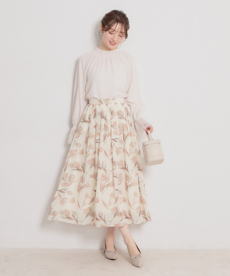 クチュール ブローチ Couture Brooch チューリップ柄スカート （ネイビー(094)） ネイビー(094)
