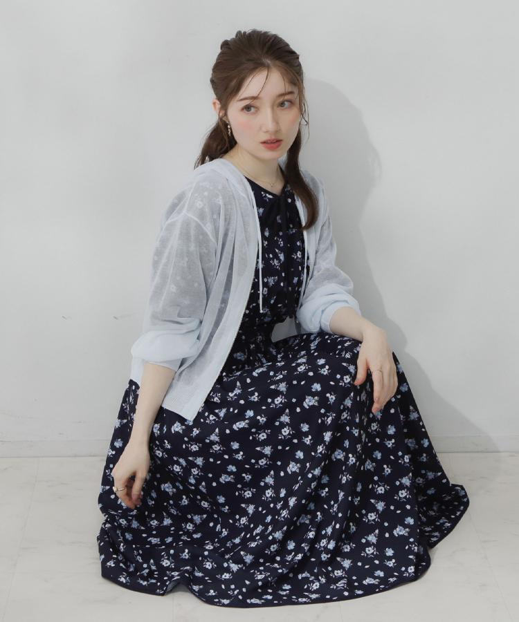 クチュール ブローチ Couture Brooch 水彩フラワーワンピース （オフホワイト(003)） オフホワイト(003)