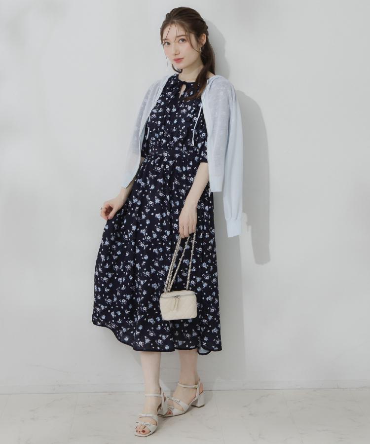 クチュール ブローチ Couture Brooch 水彩フラワーワンピース （オフホワイト(003)） オフホワイト(003)