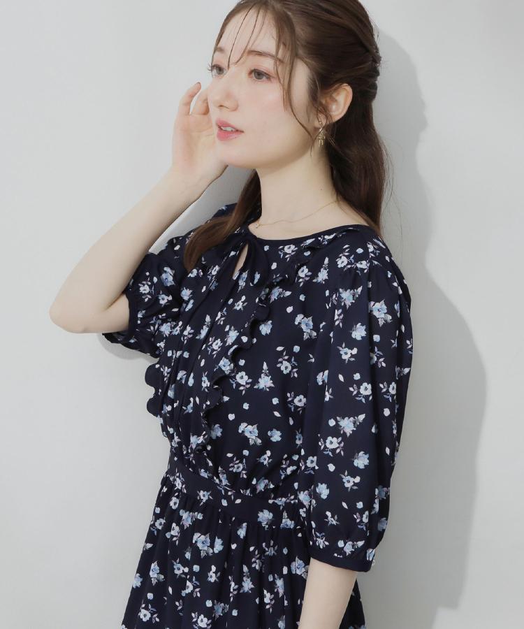 クチュール ブローチ Couture Brooch 水彩フラワーワンピース （オフホワイト(003)） オフホワイト(003)