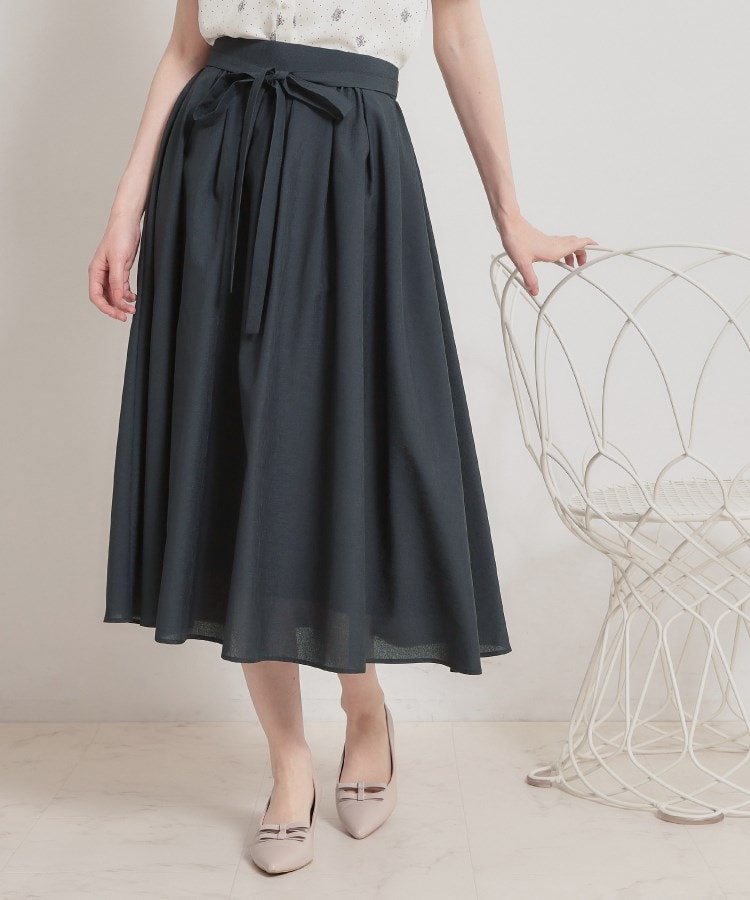 クチュール ブローチ Couture Brooch パレットボイル細リボン付きスカート （ネイビー(094)） ネイビー(094)