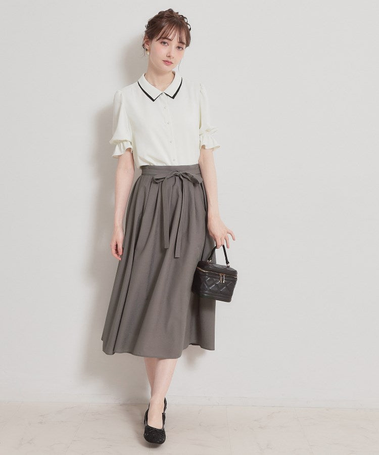 クチュール ブローチ Couture Brooch パレットボイル細リボン付きスカート （ネイビー(094)） ネイビー(094)