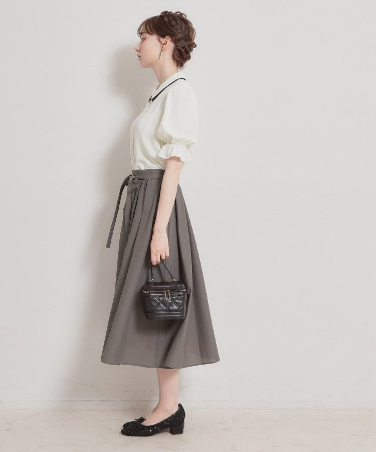 クチュール ブローチ Couture Brooch パレットボイル細リボン付きスカート （ネイビー(094)） ネイビー(094)