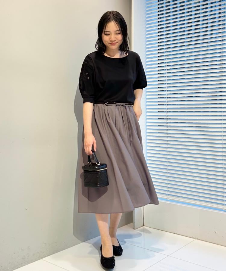 クチュール ブローチ Couture Brooch パレットボイル細リボン付きスカート （ネイビー(094)） ネイビー(094)
