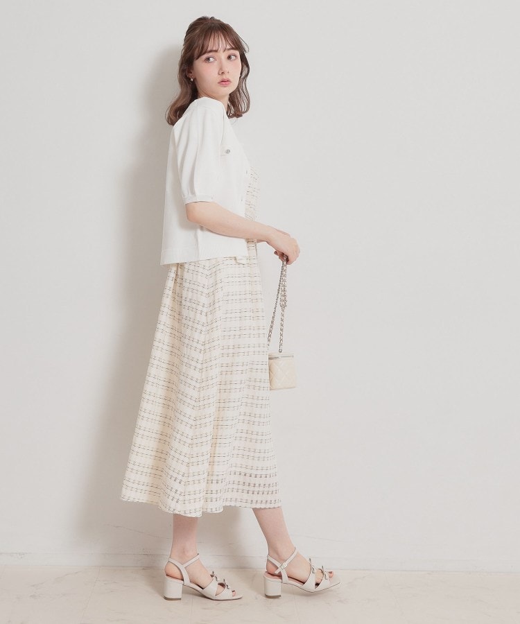 クチュール ブローチ Couture Brooch ビジューボタンカーディガン （ネイビー(094)） ネイビー(094)