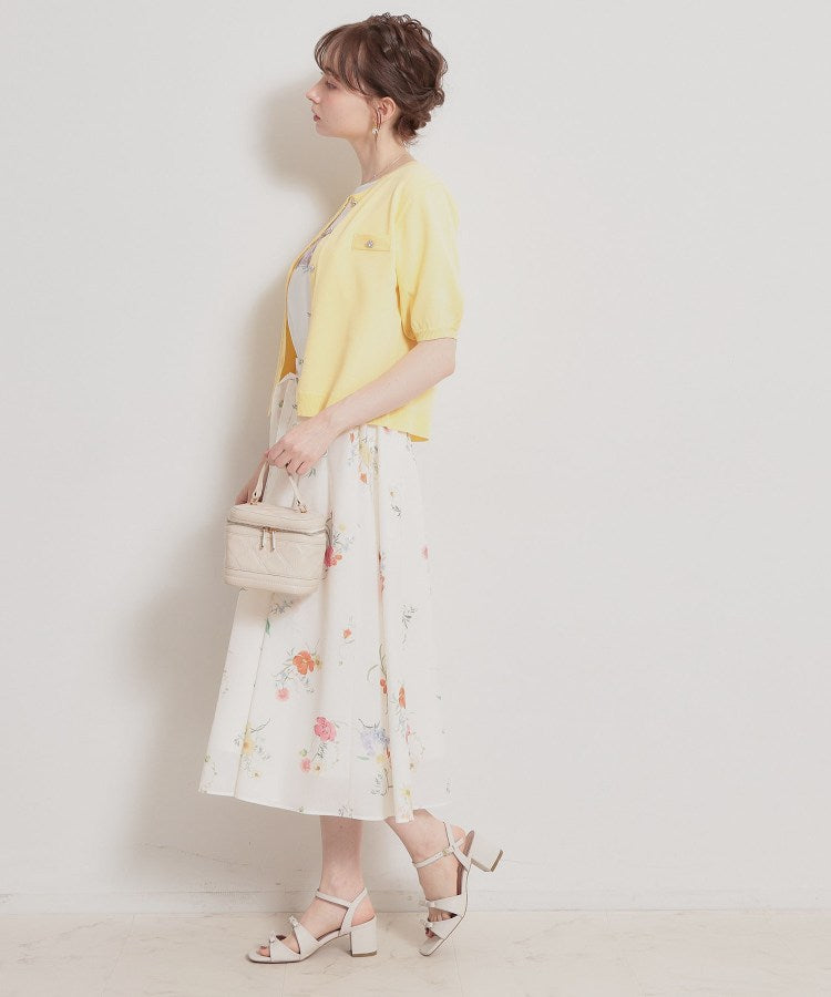 クチュール ブローチ Couture Brooch ビジューボタンカーディガン （ネイビー(094)） ネイビー(094)