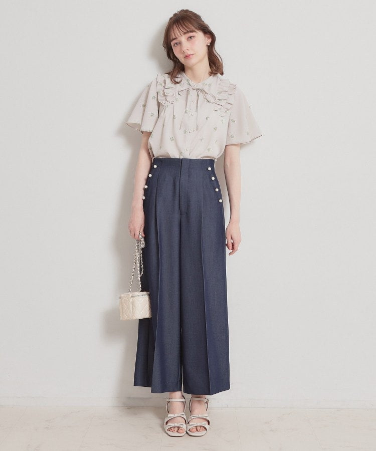 クチュール ブローチ Couture Brooch ドットフラワーブラウス （ブルー(093)） ブルー(093)