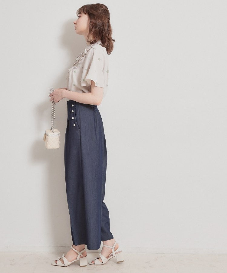 クチュール ブローチ Couture Brooch ドットフラワーブラウス （ブルー(093)） ブルー(093)