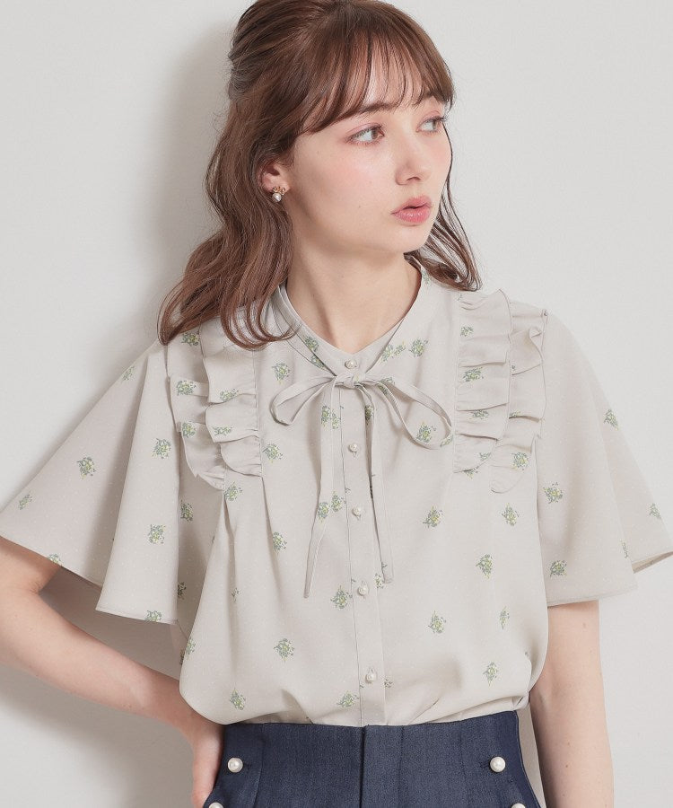 クチュール ブローチ Couture Brooch ドットフラワーブラウス （ブルー(093)） ブルー(093)