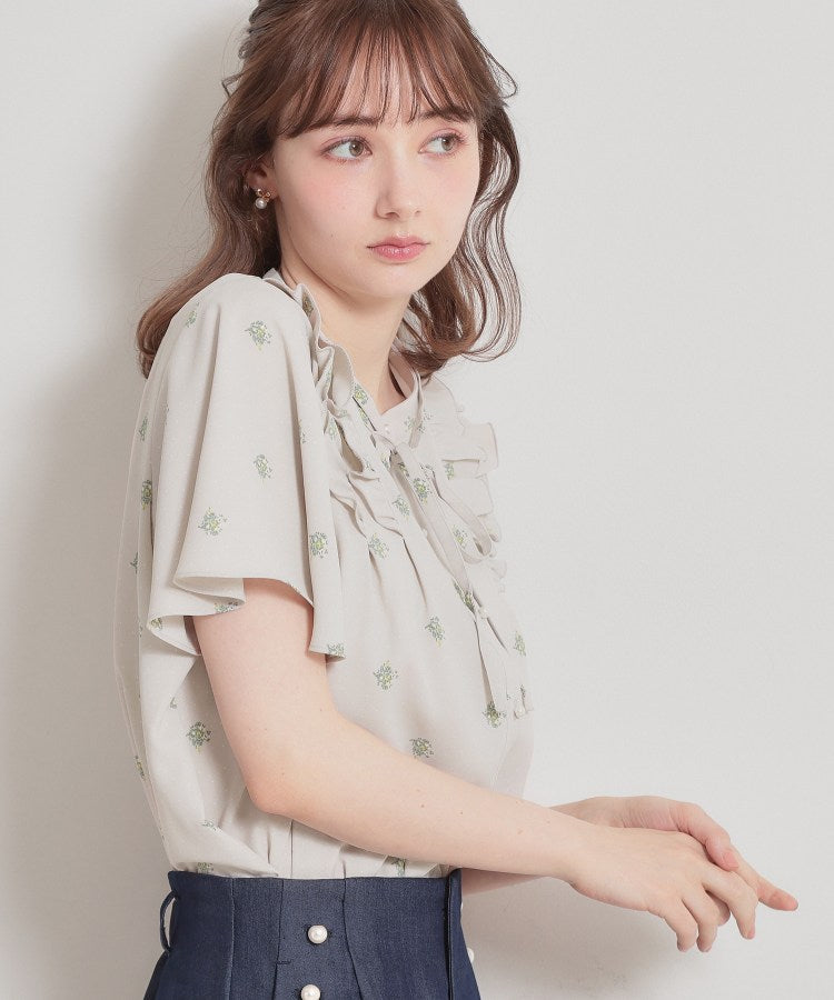クチュール ブローチ Couture Brooch ドットフラワーブラウス （ブルー(093)） ブルー(093)