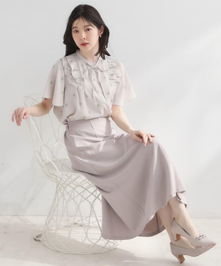クチュール ブローチ Couture Brooch ドットフラワーブラウス （ブルー(093)） ブルー(093)