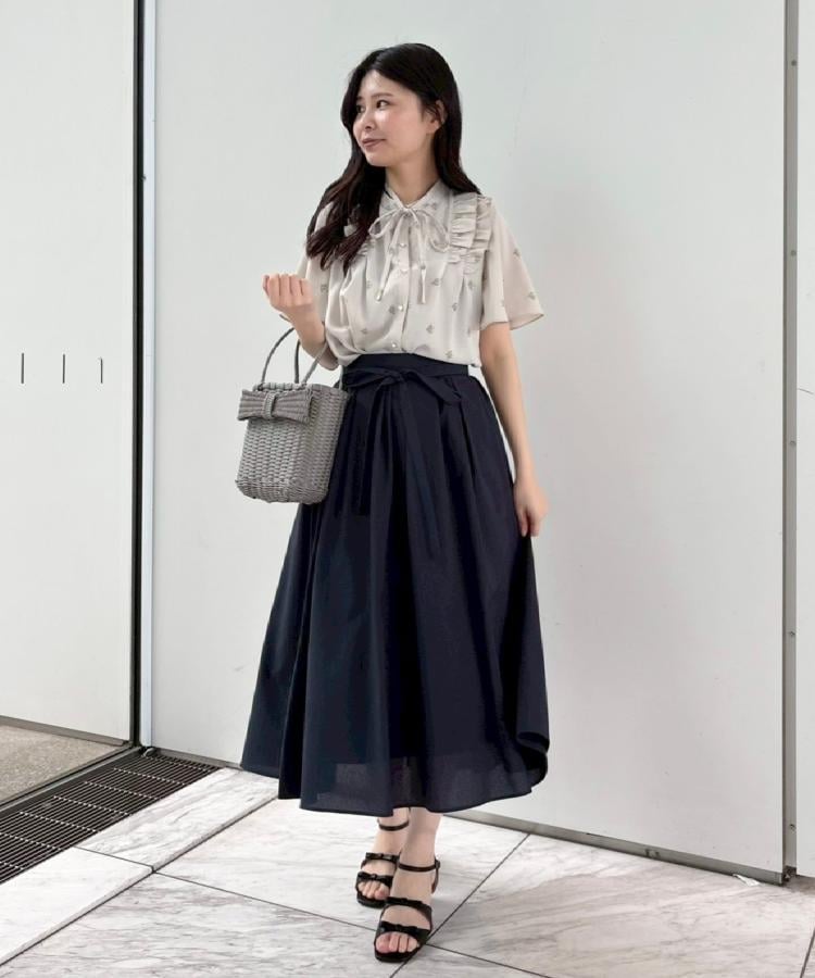 クチュール ブローチ Couture Brooch ドットフラワーブラウス （ブルー(093)） ブルー(093)