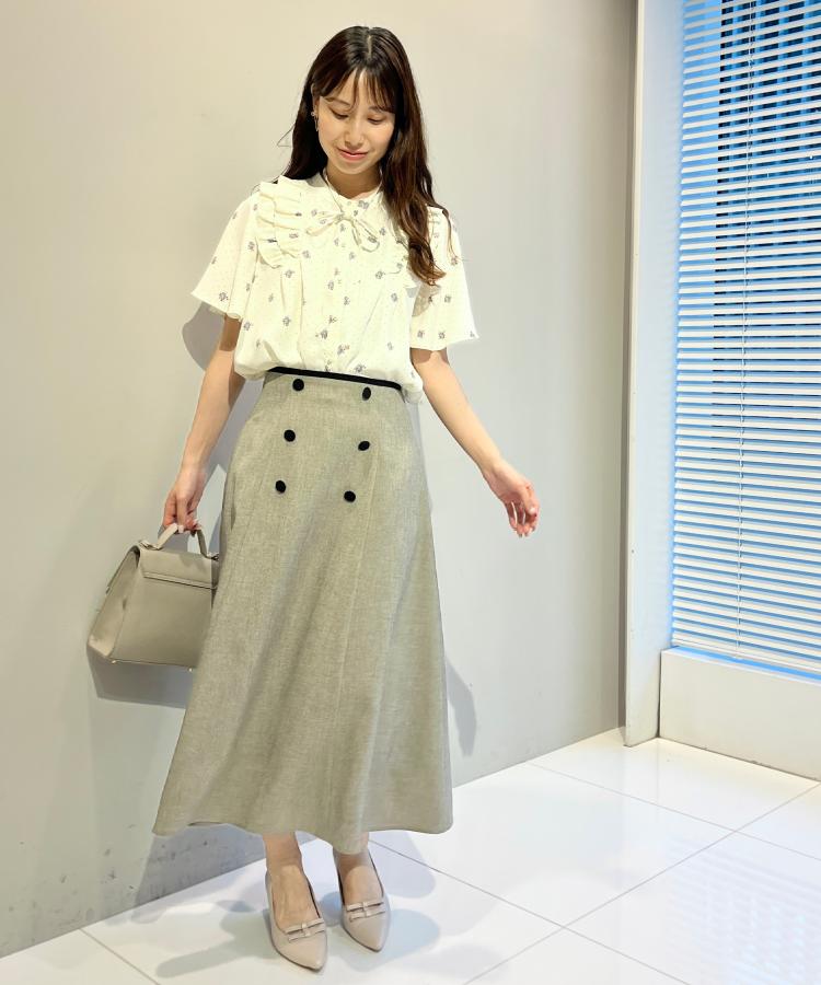 クチュール ブローチ Couture Brooch ドットフラワーブラウス （ブルー(093)） ブルー(093)
