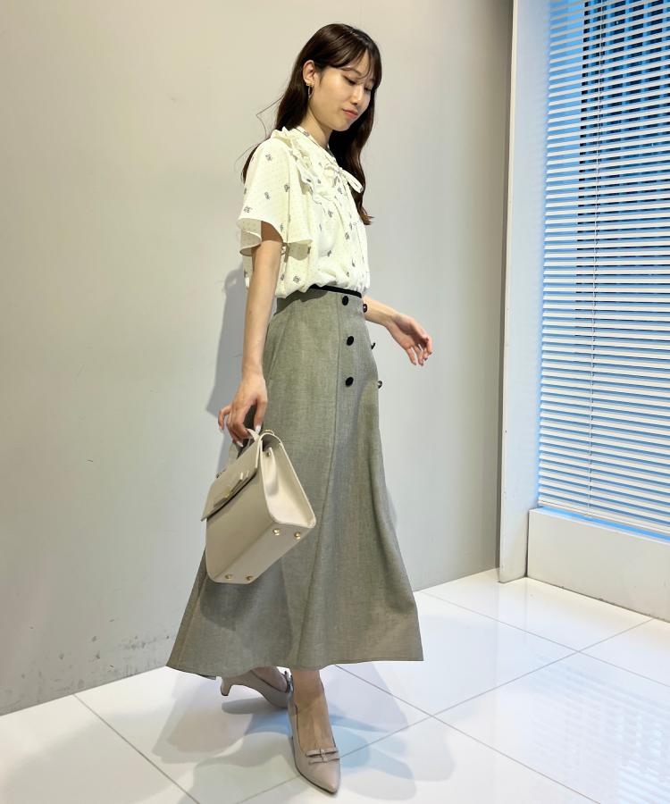 クチュール ブローチ Couture Brooch ドットフラワーブラウス （ブルー(093)） ブルー(093)