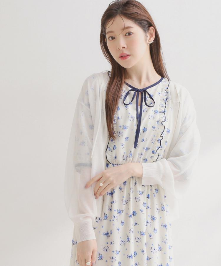 クチュール ブローチ Couture Brooch LEVITAジップアップフーディー （オフホワイト(003)） オフホワイト(003)