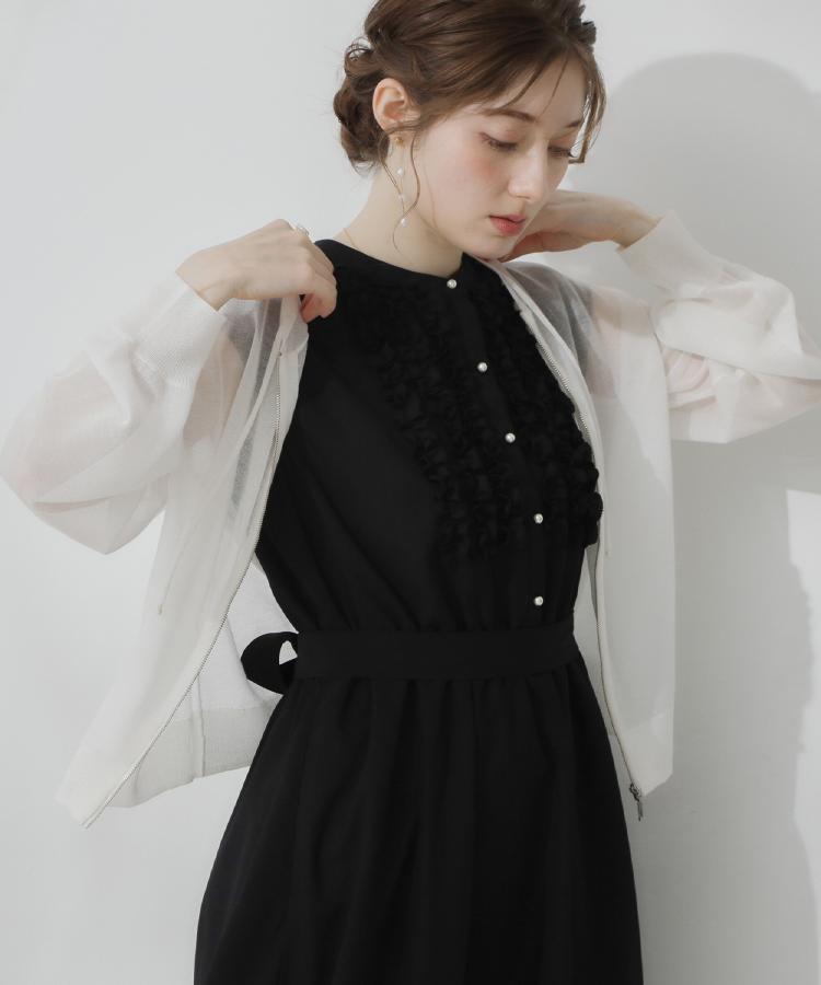 クチュール ブローチ Couture Brooch LEVITAジップアップフーディー （オフホワイト(003)） オフホワイト(003)