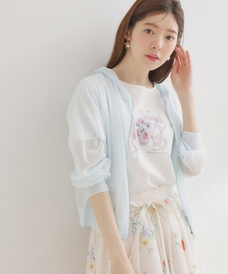 クチュール ブローチ Couture Brooch LEVITAジップアップフーディー （オフホワイト(003)） オフホワイト(003)