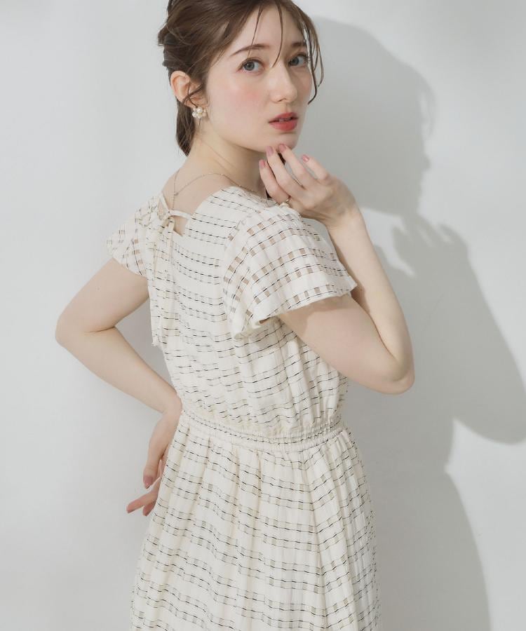 クチュール ブローチ Couture Brooch シアーチェックOP （ホワイト(001)） ホワイト(001)