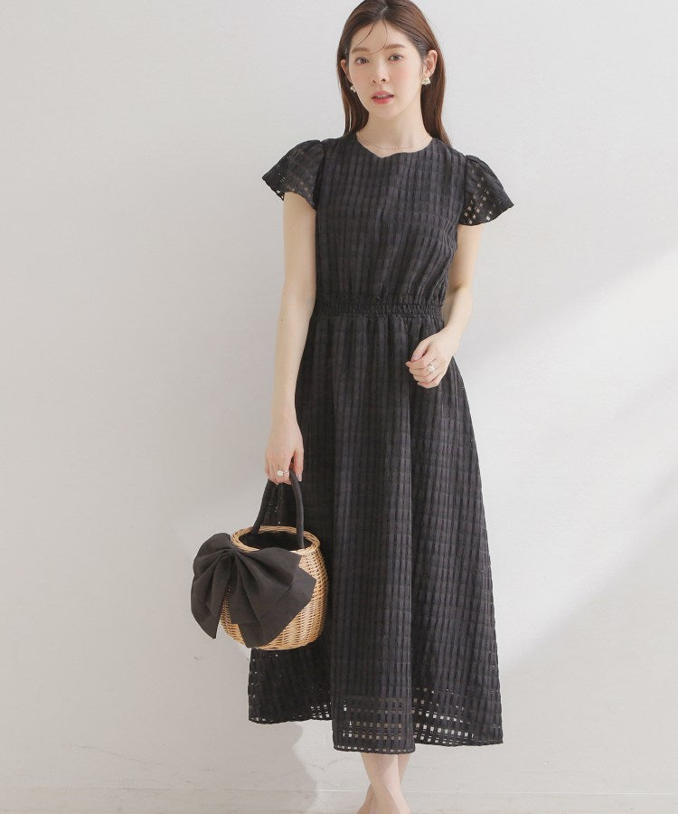 クチュール ブローチ Couture Brooch シアーチェックOP （ブラック(019)） ブラック(019)
