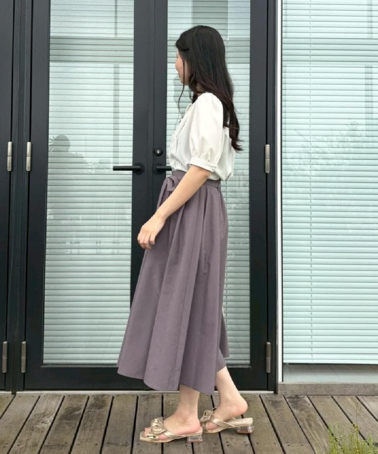 クチュール ブローチ Couture Brooch ピンタックレースブラウス （ピンク(071)） ピンク(071)