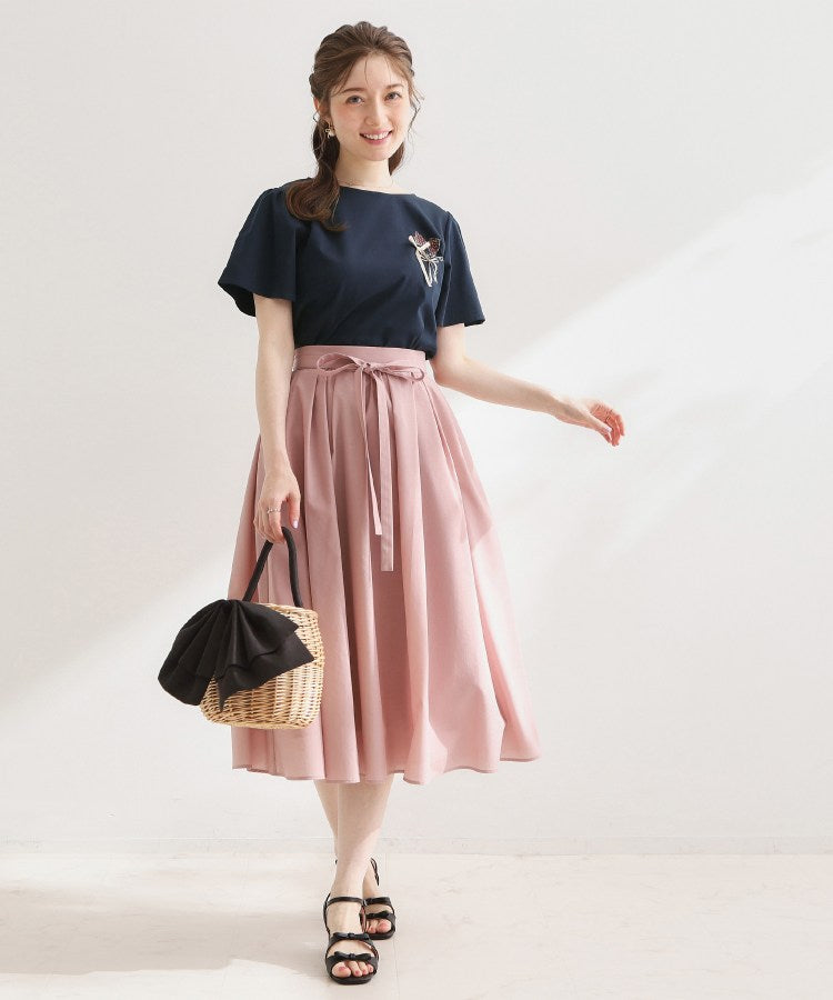 クチュール ブローチ Couture Brooch リボンプリントTシャツ （オフホワイト(003)） オフホワイト(003)