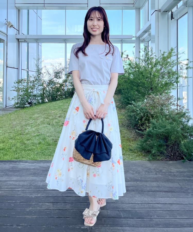 クチュール ブローチ Couture Brooch 天竺リバーマリンコードTシャツ （ネイビー(094)） ネイビー(094)